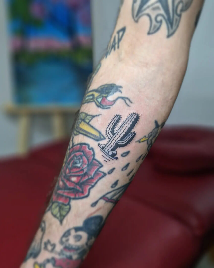 cactus tattoo